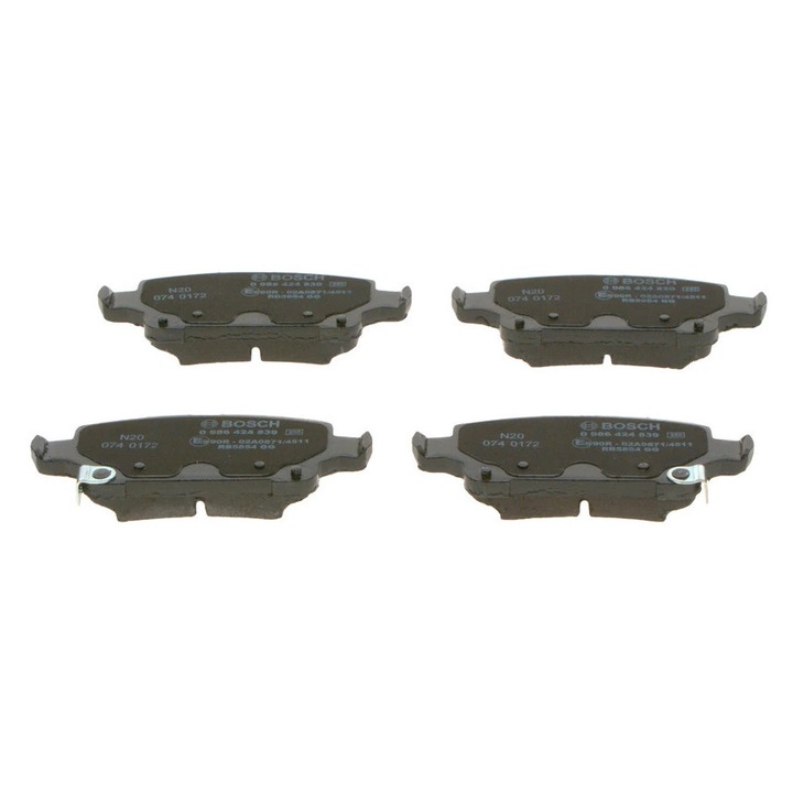 Fékbetét készlet, tárcsafék 0986424839 Opel Ampera-E/Astra K Vauxhall Astra Mk 7/Astra Mk Viicombi