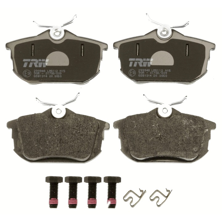 Fékbetét készlet, tárcsafék Gdb1314 Haima (Faw) M3 Mitsubishi Carisma/Colt/Colt 6/Colt Czc 6/Space Star Proton Impian