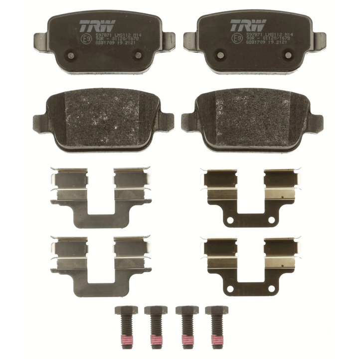 Fékbetét készlet, Tárcsafék Gdb1709 Land Rover Freelander 2