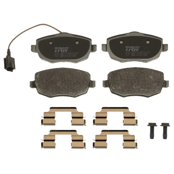 Fékbetét készlet, tárcsafék Gdb1707 Lancia Ypsilon