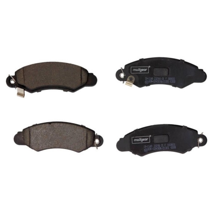 Fékbetét készlet, Tárcsafék 19-1149 Subaru Justy 2/Justy 3 Suzuki Swift 2