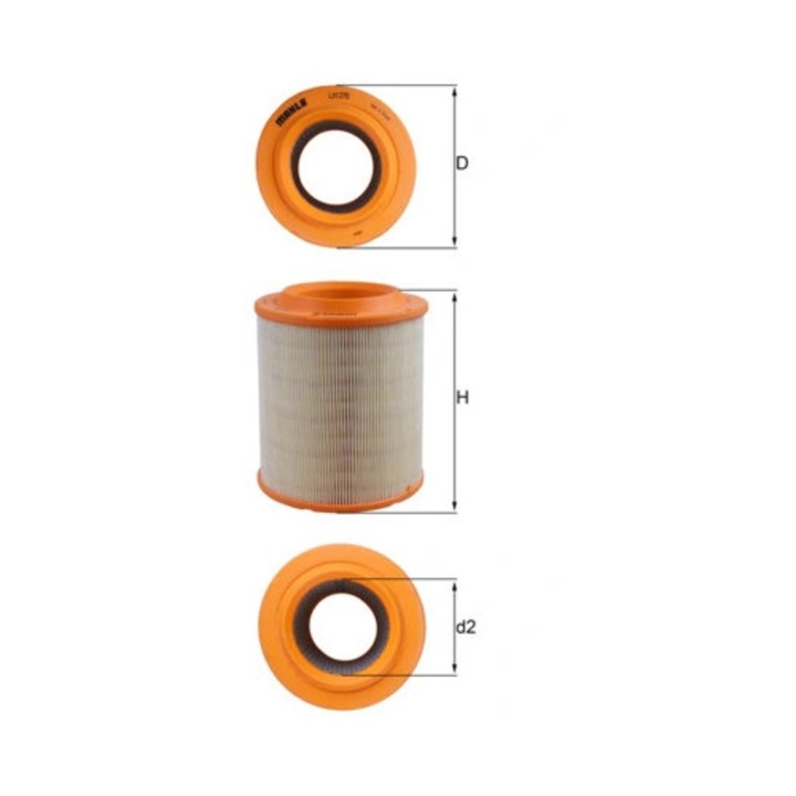 Légszűrő Lx1275 Audi A8 D3