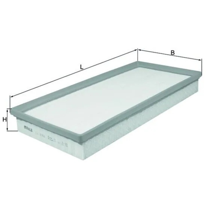 Légszűrő Lx1004 Mercedes-Benz A-osztály/B-osztály