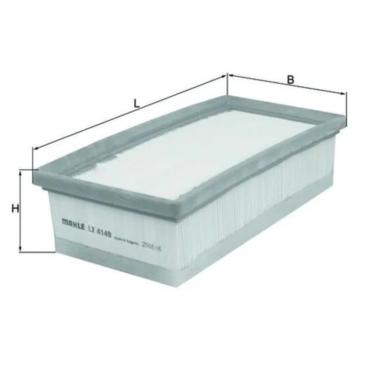 Légszűrő Lx4149 Citroën C1 2 Peugeot 108 Toyota Aygo