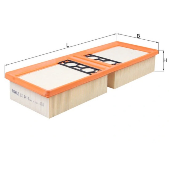 Légszűrő Lx4414 Alfa Romeo Giulia/Stelvio