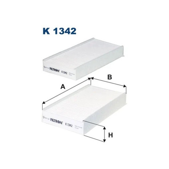 Филтър, Въздух купе K1342-2X BMW 1/2 Active/2 Active Tourer/2 Gran/2 Gran Tourer/X1/X2/I3 Mini Mini/Mini Clubman