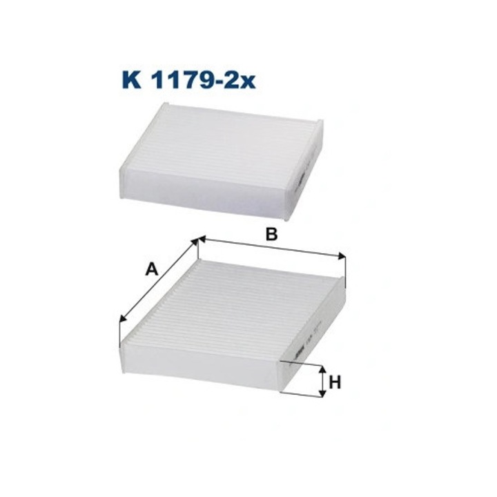Филтър, Въздух купе K1179-2X Citroën C3 2/C3 3/C4 Cactus/Ds3/Ds5 Ds Ds 3 Газ Sobolcaroserie Iran Khodro Peugeot 207 I