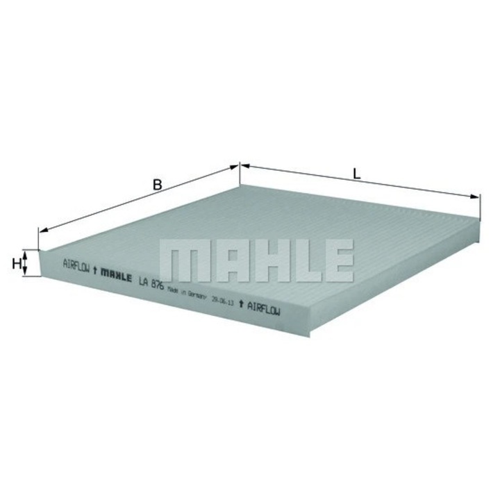 Szűrő, Utastér Levegő La876 Chevrolet Captiva Sport/Equinox Gmc Terrain Hyundai Grand Santa Fé/Grandeur/Santa Fé 3