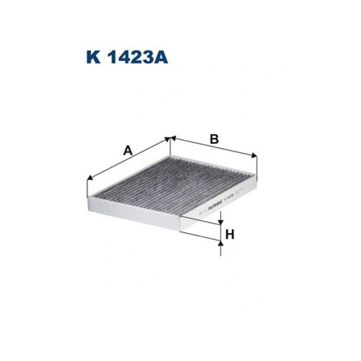 Филтър, Въздух купе K1423A Hyundai Ioniq/Kona/Tucson Kia Sportage 4