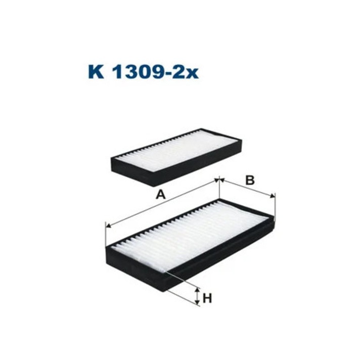 Филтър, Въздух купе K1309-2X Ssangyong Actyon 1/Actyon 2/Actyon Sports 1/Actyon Sports 2/Kyron