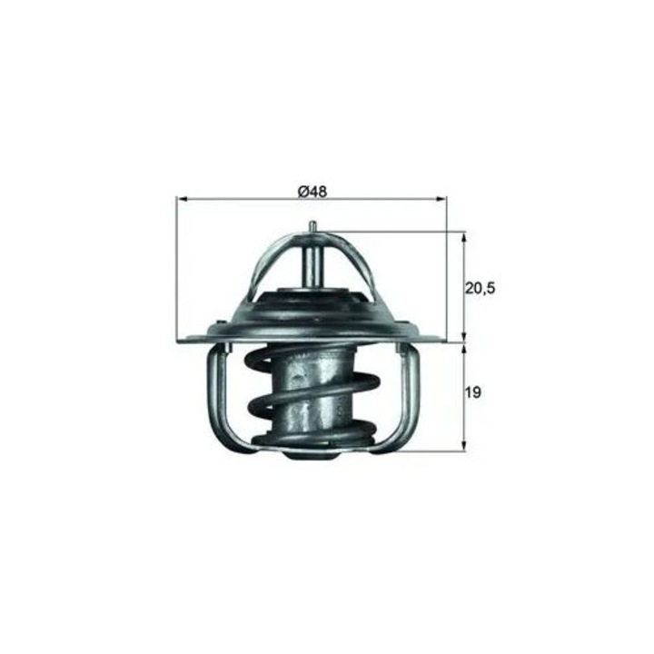 Termostat, Lichid Racire Tx588D Ford Capri 1/Capri 2/Capri 3/Consul/Corsair/Cortina/Escort 2/Escort 3/Escort 4/Escort 5