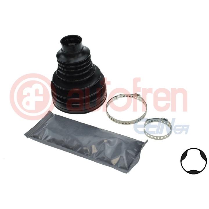 Комплект маншон, шарнир към скоростна кутия D8597T Alfa Romeo 159/Brera/Giulietta/Spider Audi A1/A3/A5