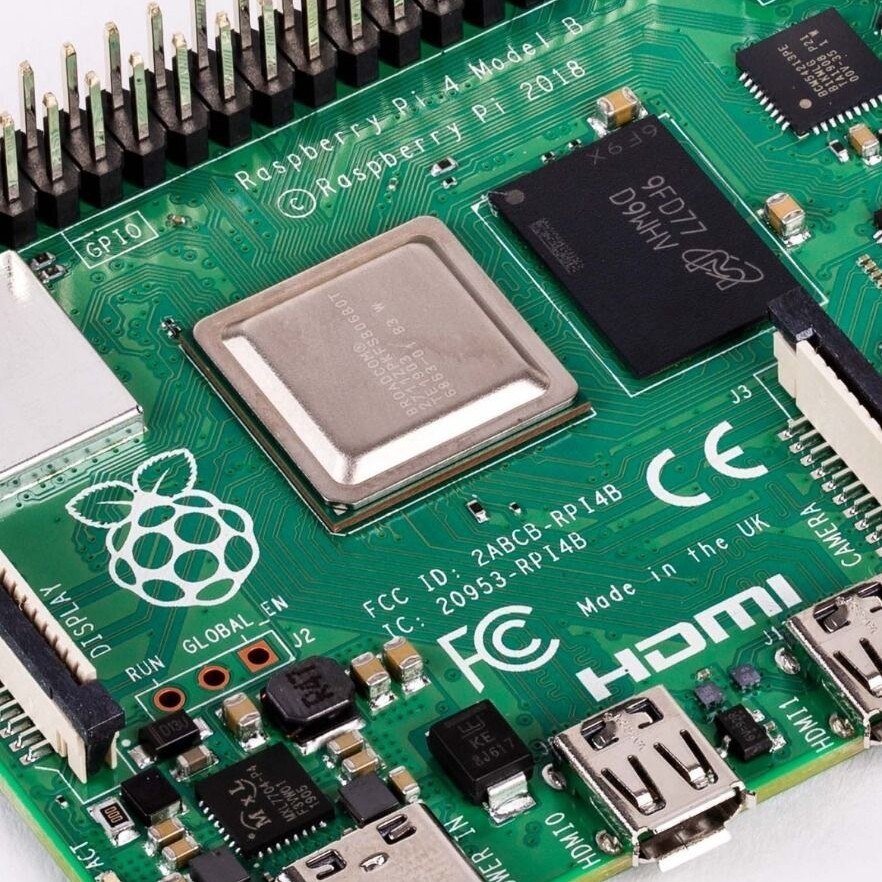 Placa de baza Raspberry Pi 4 Model B 2GB, procesor puternic, capacitate ...