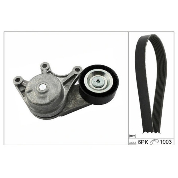 Set Curea Transmisie Cu Caneluri 529048310 Bmw 1/2/3/3 Gran Turismo/4/4 Gran/5/5 Gran Turismo/X1/X3/X4/Z4