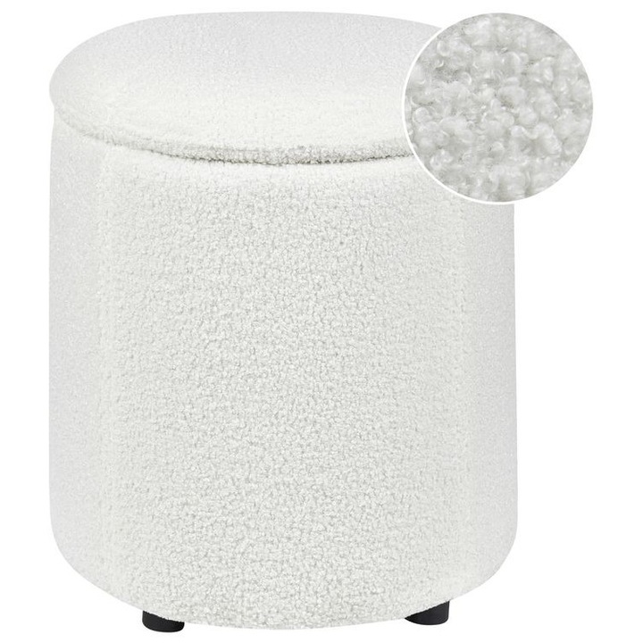 Puff Maryland Törtfehér Buklé