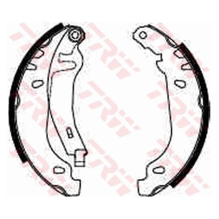 Fékpofa készlet Gs8531 Citroën Xsara/Zx Citroën (Df-Psa) Fukang Peugeot 306 Vw California T4