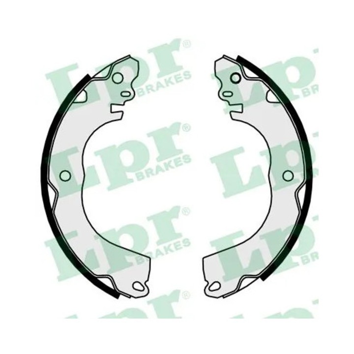 Комплект накладки за спирачки 01097 Citroën C-Zero Mitsubishi Mirage / Space Star 6/Mirage 6/I Nissan Tiida Peugeot Ion