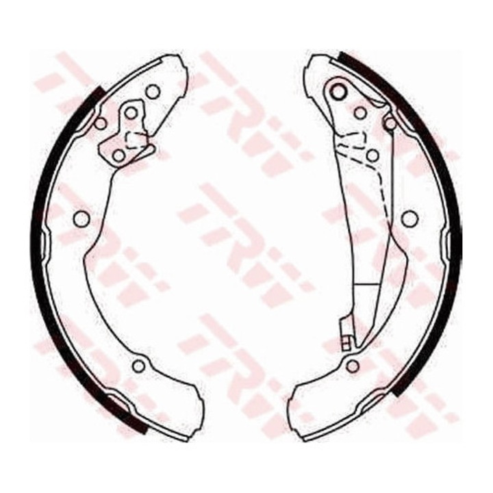 Set Saboti Frana Gs8639 Seat Inca Skoda Octavia 1/Octavia 2/Roomster/Roomster Praktik Vw Beetle/Caddy 2/Jetta 4/Polo 5