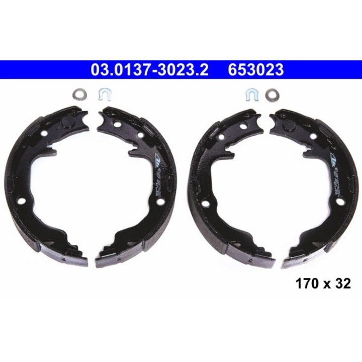 Set Saboti Frana, Frana De Mana 03.0137-3023.2 Chrysler 200/Sebring Citroën C-Crosser/C4 Aircross Jeep Compass/Patriot