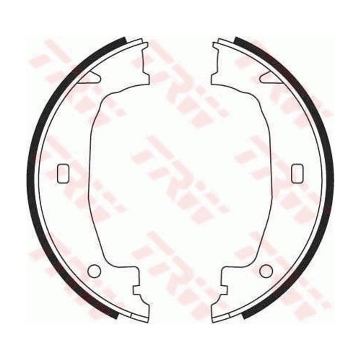 Fékpofa készlet, kézifék Gs8432 Bmw 1/2/3/4/4 Gran/Z4 Bmw (Brilliance) 3-as sorozat