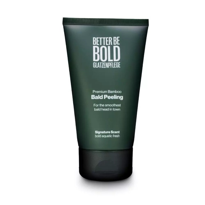 Peeling din bambus pentru scalp - Better Be Bold - 150ml, formula blanda, vegan, ambalaj reciclat