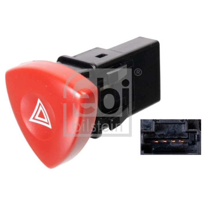 Превключвател, Аварийни Светлини 107792 Nissan Interstar/Primastar Opel Movano A/Vivaro A Renault Trafic 2 Vauxhall Vivaro A