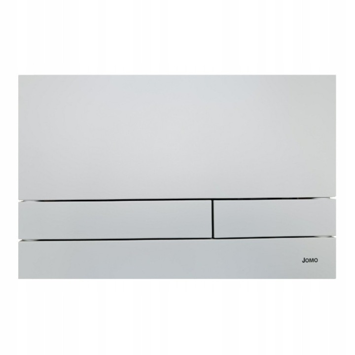 Buton de spalare WC JOMO EXCLUSIVE 2.0, alb mat, 25,5x16,8x1,4cm, set complet