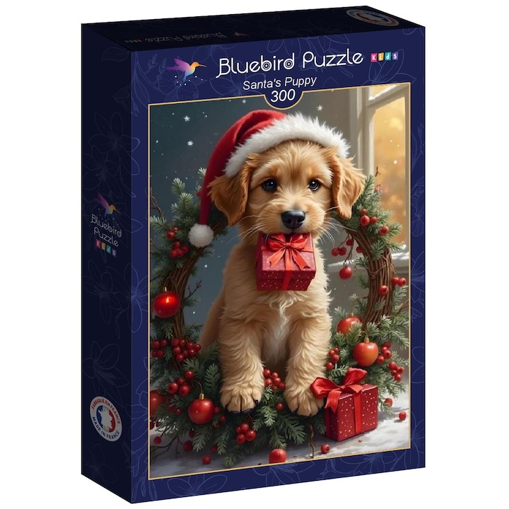 Puzzle 300 darabos Bluebird - Mikulás kutyusa (Bluebird-Puzzle-F-91072)