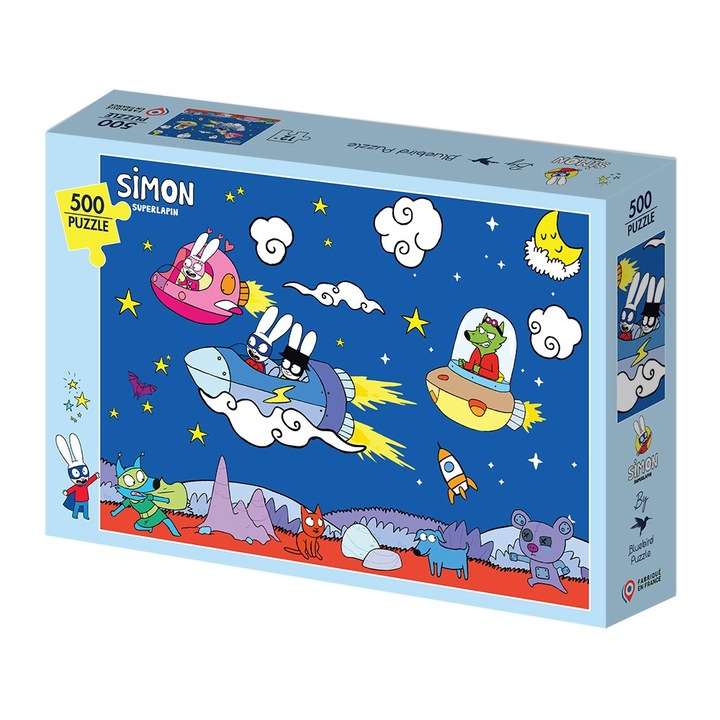 Puzzle 500 darabos Bluebird - Simon (Bluebird-Puzzle-F-90990)