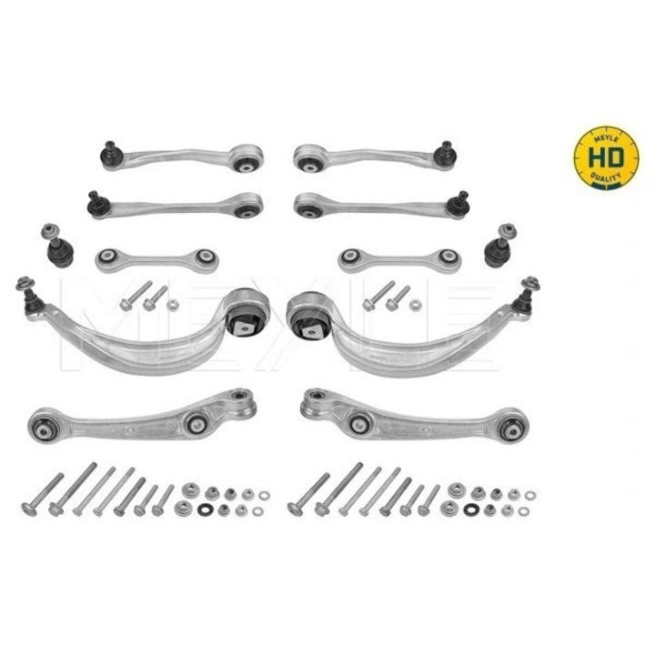 Комплект, Окачване на колело, Предна ос лява 1160500190/Hd Audi A4 B8/A5/Q5