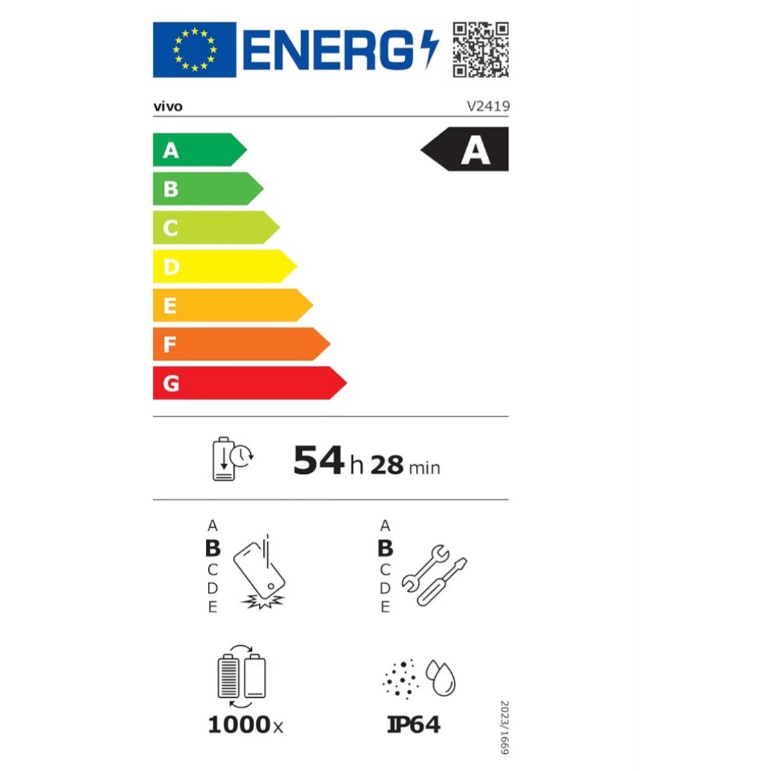 Telefon mobil vivo Y19s, Dual SIM, 6GB RAM + 128GB stocare, RAM extins 6GB, ecran LCD 6.68" 90Hz, camera 50 MP, baterie 5150 mAh, NFC, IP64, albastru