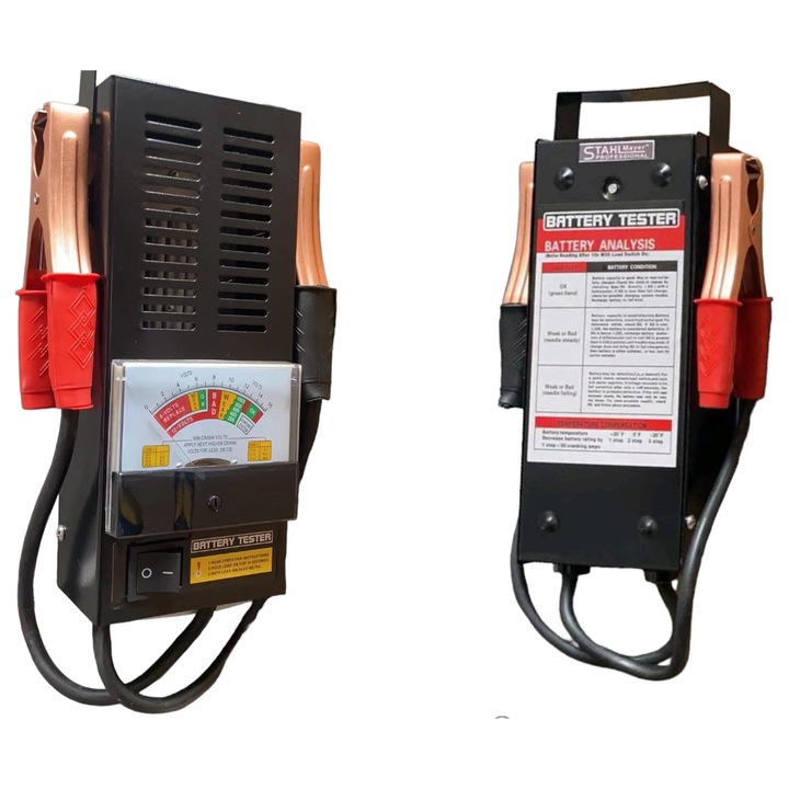 Furcă de marfă, STAHLMAYER – Tester baterie 6/12V 100 AH