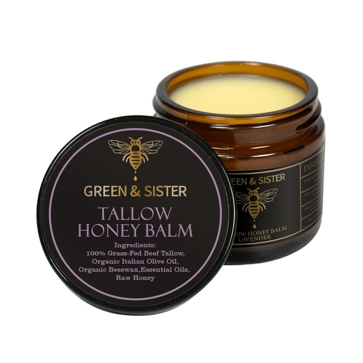 3 db Nyers Mézes és Levendulás Balzsam szett, Hidratáló Bőrápoló