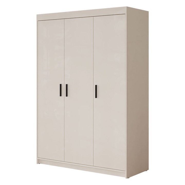 Dulap Melen 3D, MIRJAN 24, bej nisip, 53x133x191 cm