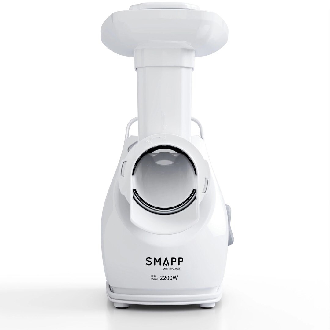 Smapp Masa de tocat cu satca, SMAPP, 2200W, alb, set cu 4 tipuri de razatoare ...