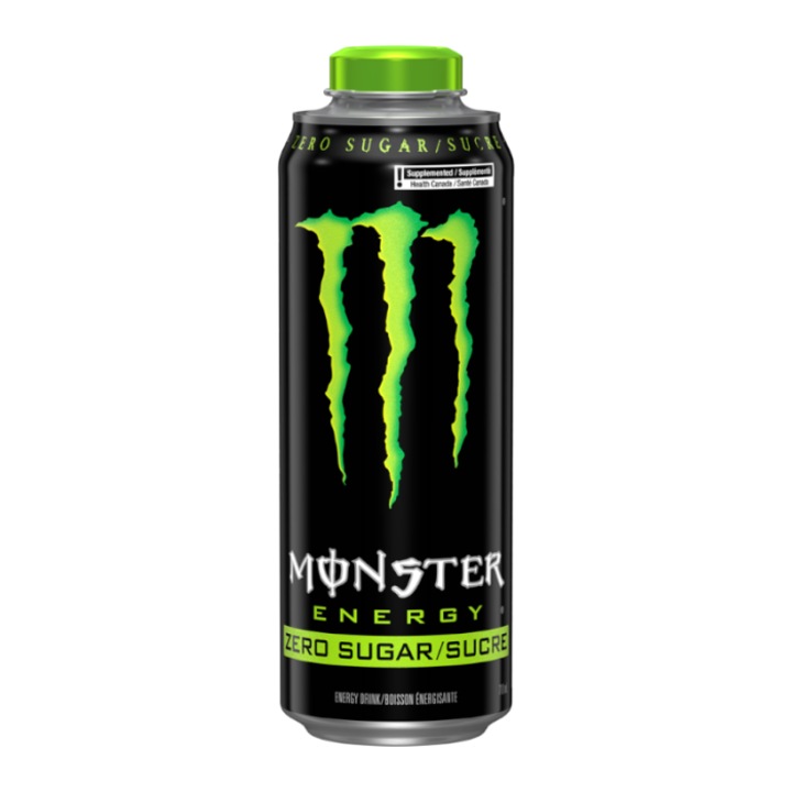 Băutură energizantă Monster Mega Energy Zero Sugar, 710ml, fără zahăr, aromă indrazneată, cutie
