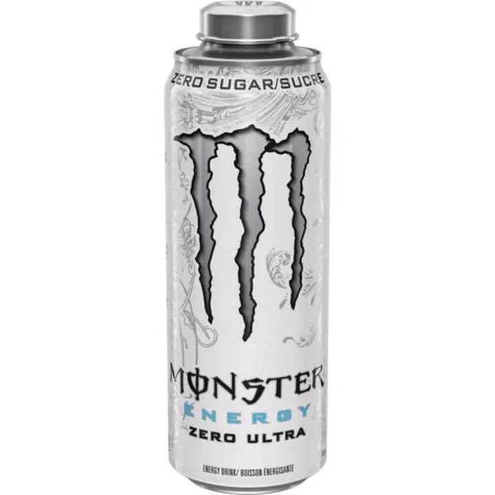 Băutură energizantă Monster Mega Energy Ultra Zero, 710ml, fără zahăr, cu taurină