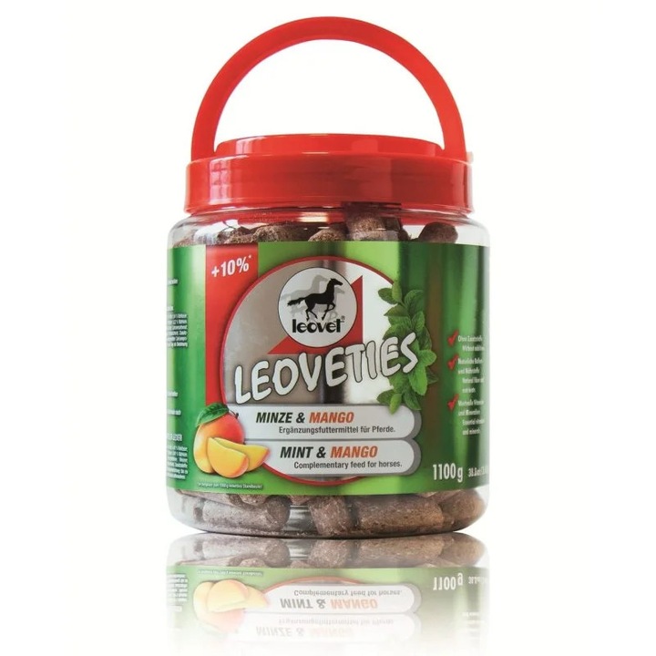 Leovet mentás-mangós lótorta, 1100 g, menta és mangó íz