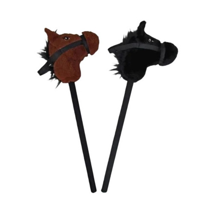 Cai pe stick cu sunet, Sun-Day, 75cm, interactiv, mix culori