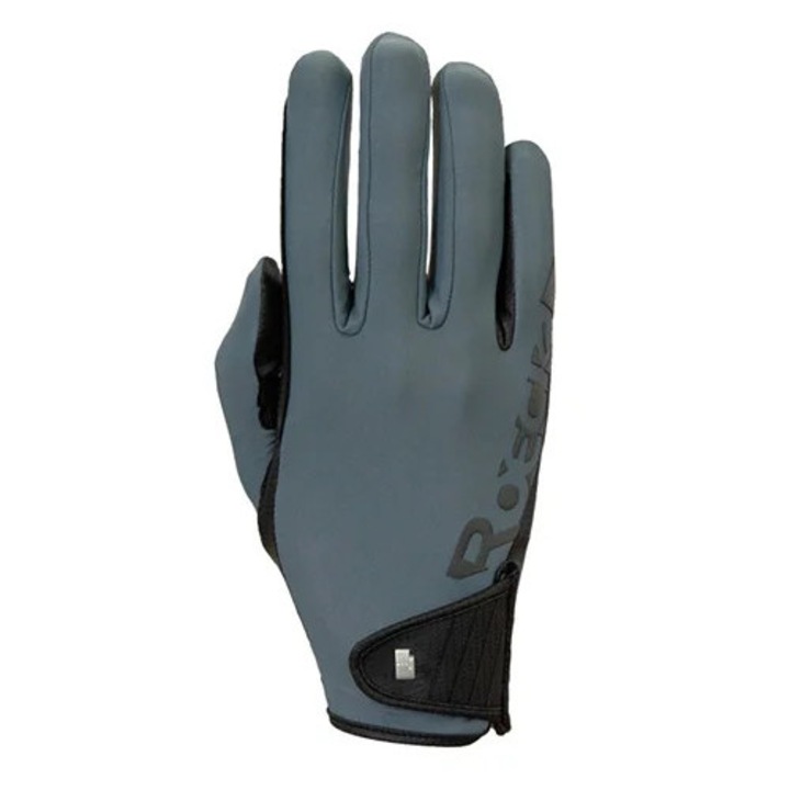 Roeckl Muenster sportkesztyű, 6,5, sötét taupe színű, környezetbarát anyagok, kényelmes
