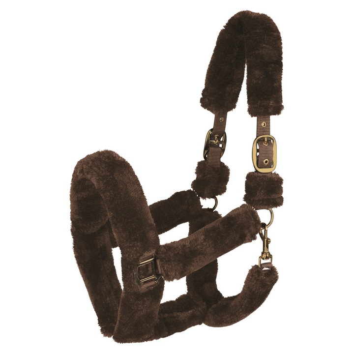 Capastru cal, Waldhausen, maro, COB, cu captuseala moale pentru cai sensibili