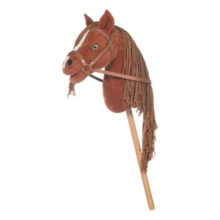 Hobby Horse HKM, interaktív játék, barna, 37cm