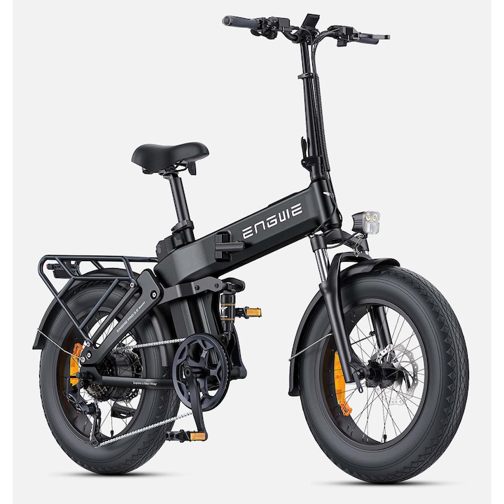 Bicicleta electrica Engwe Engine Pro 3.0, 250W, 90Nm, autonomie 130km, culoare albastra, dimensiuni 97x53x81cm