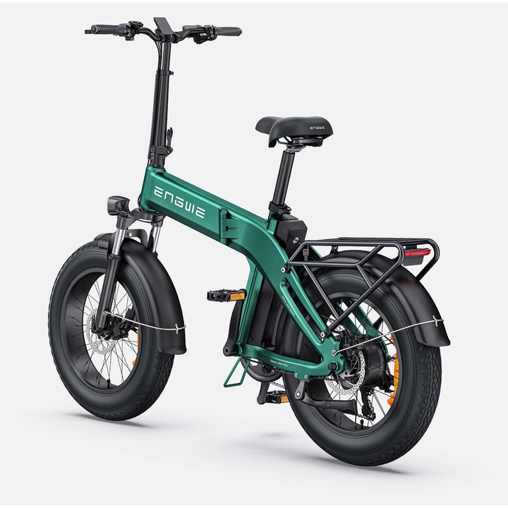 Bicicleta electrica Engwe EP-2 3.0 Boost, 250W, 75Nm, autonomie 120km, verde, 20"