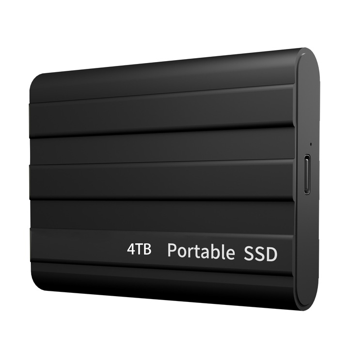Hard disk extern SSD 4TB, USB 3.0, Negru