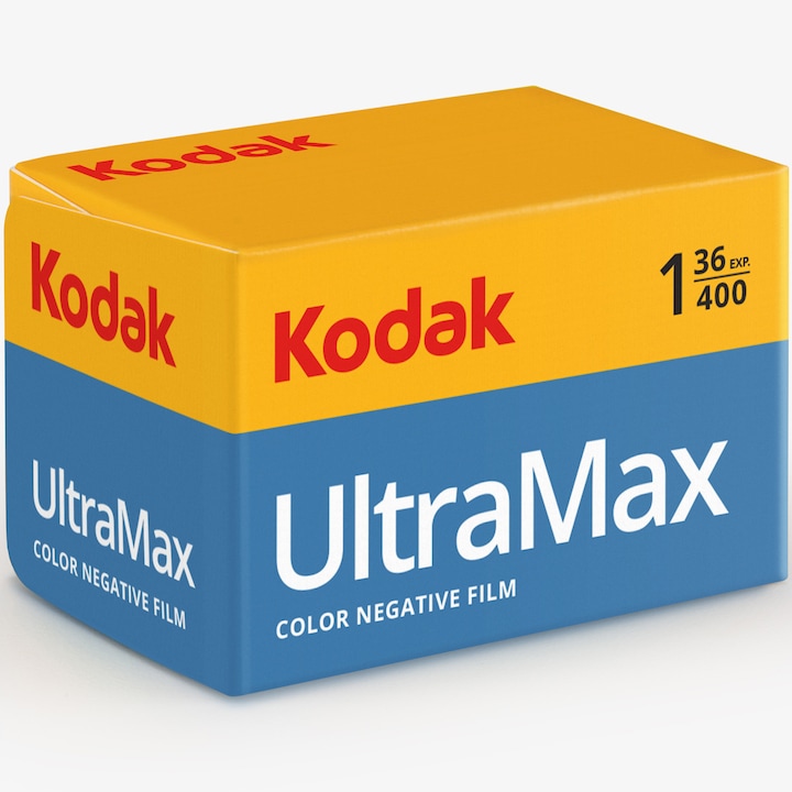 Film foto color Kodak Ultra Max, ISO 400, 35mm, 36 expuneri