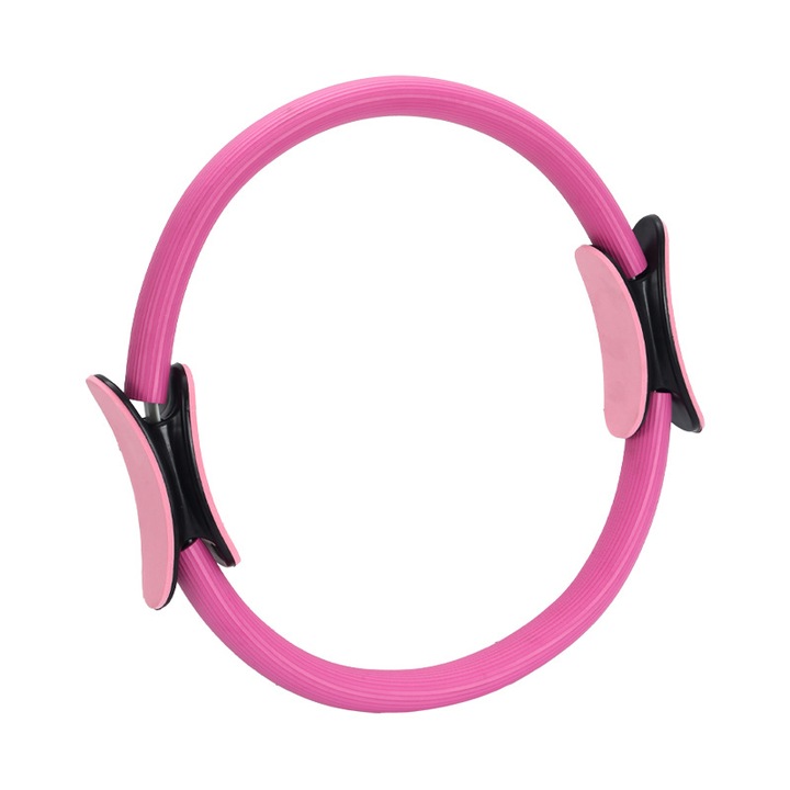 Pilates és Jóga Szett 13 darabos, rózsaszín, kiegészítők, tartalmaz karikát, labdát, gumiszalagokat, csúszásgátló zoknit