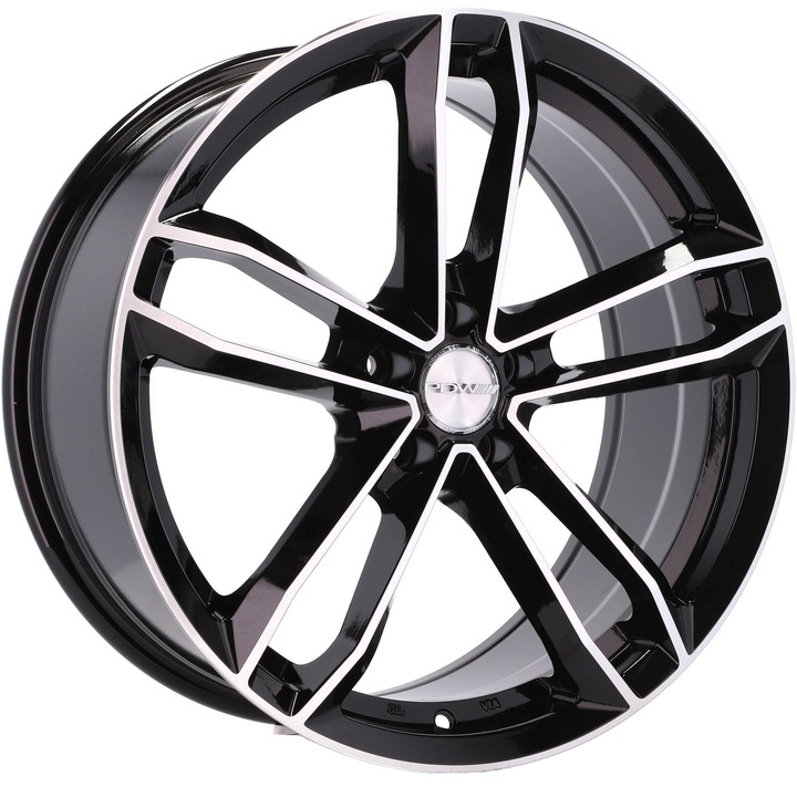 Set 4 Jante Aliaj RacingLine 18" 5x100 pentru SEAT Ibiza SKODA Fabia Rapid SUBARU BRZ Forester Impreza Legacy