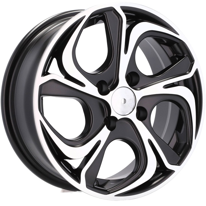 Set 4 Jante Aliaj RacingLine 15" 4x100 pentru KIA RIO RENAULT CLIO MEGANE CAPTUR DACIA SANDERO TOYOTA YARIS