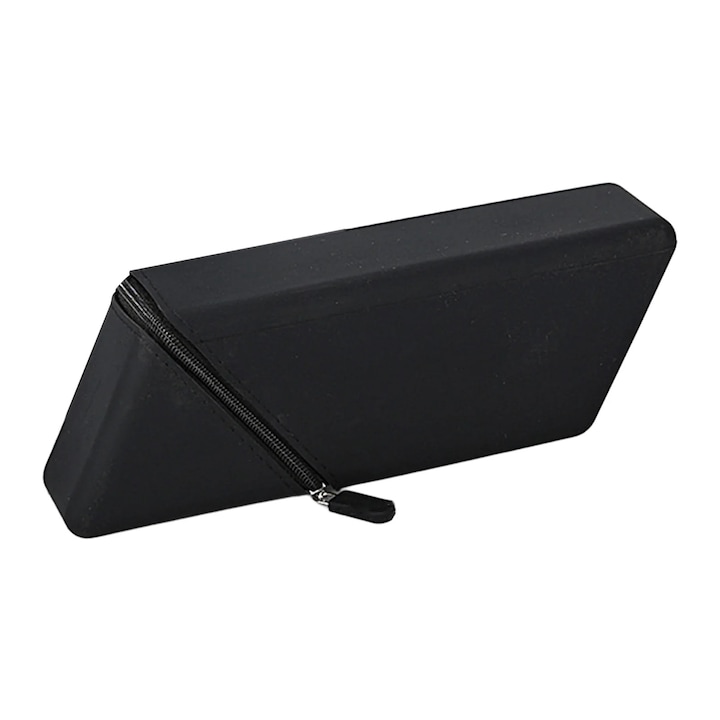 YDCY tolltartó, puha szilikon, hordozható, fekete